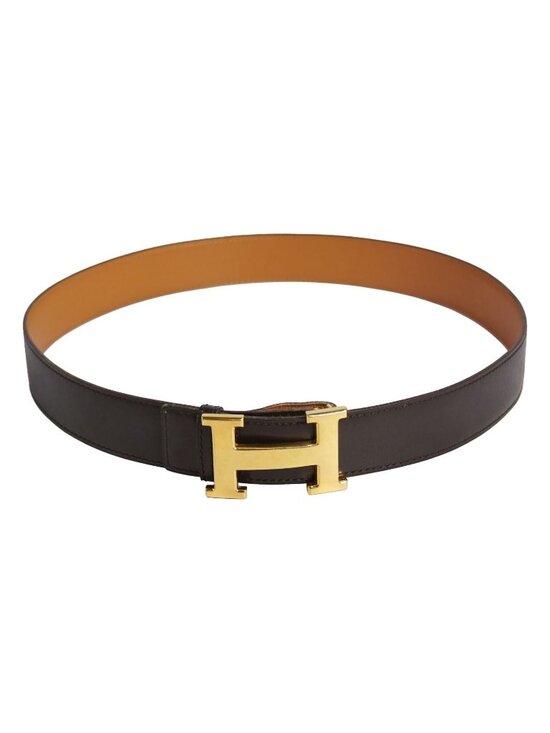 Hermes Vintage Belt Leather H-ro main image 3